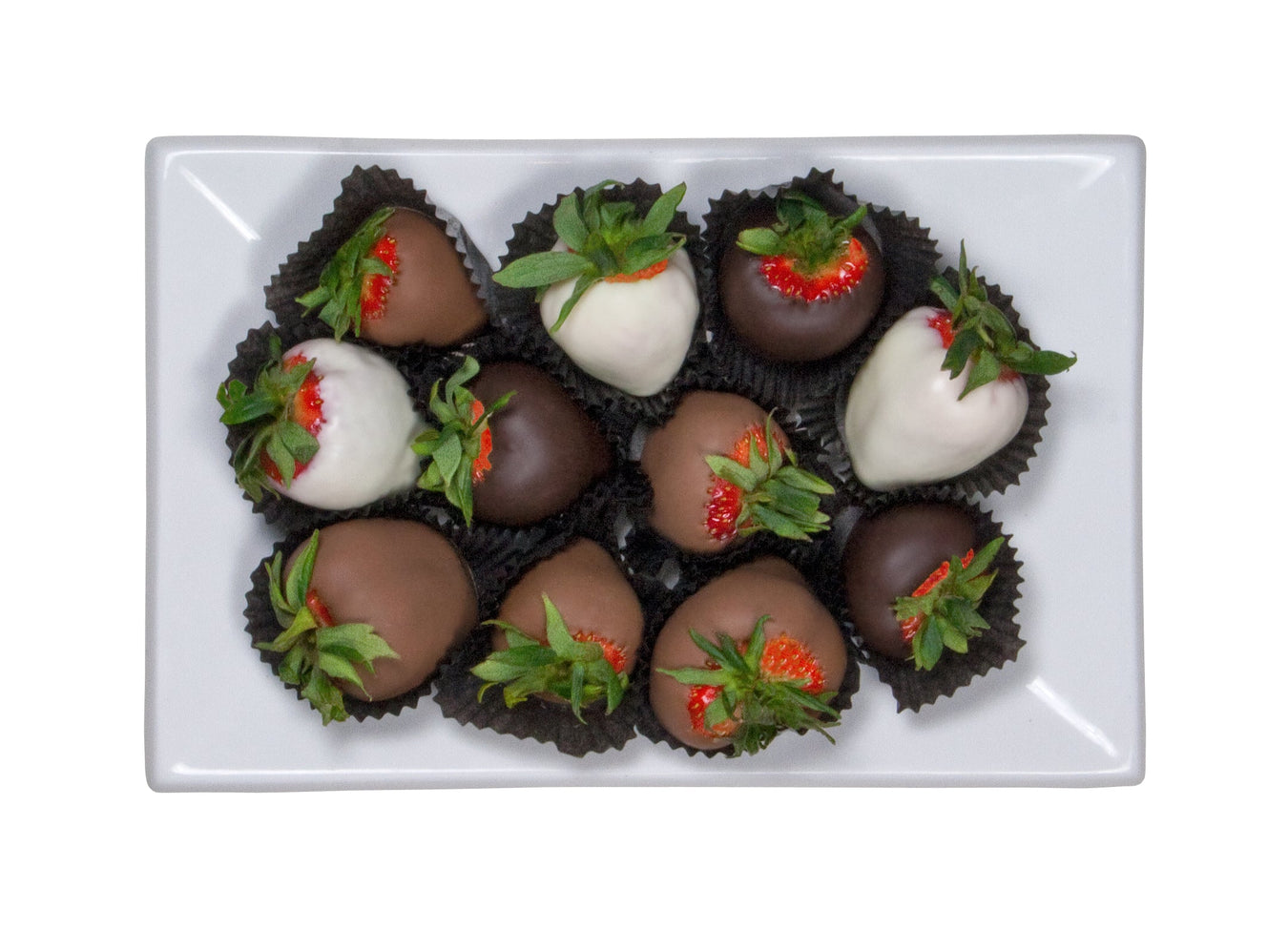 Delicious chocolate-covered strawberries