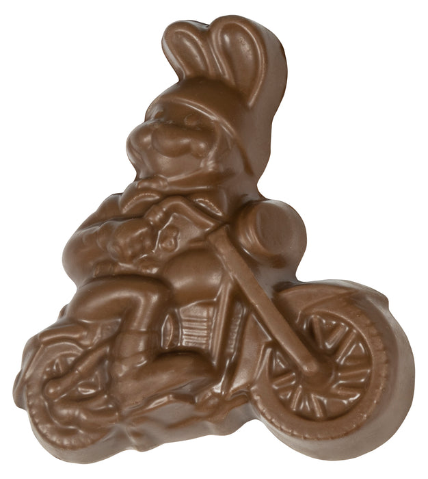 Bunny on a Motorcycle