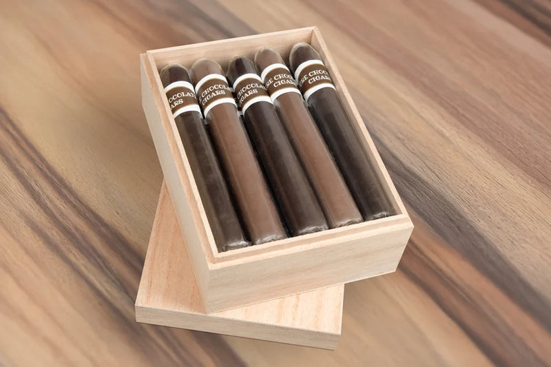 Chocolate Cigars & Cigar Box