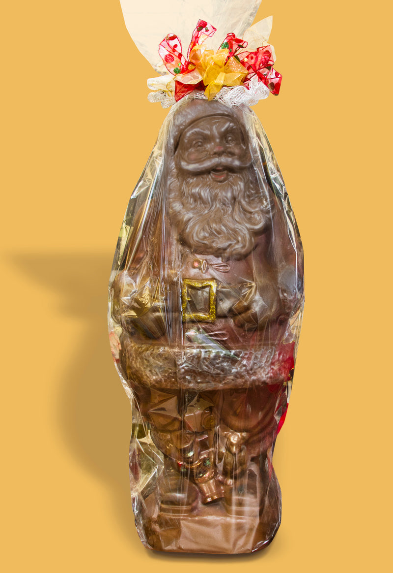 Giant 3-Foot Chocolate Santa Claus (LOCAL Delivery or Pickup)
