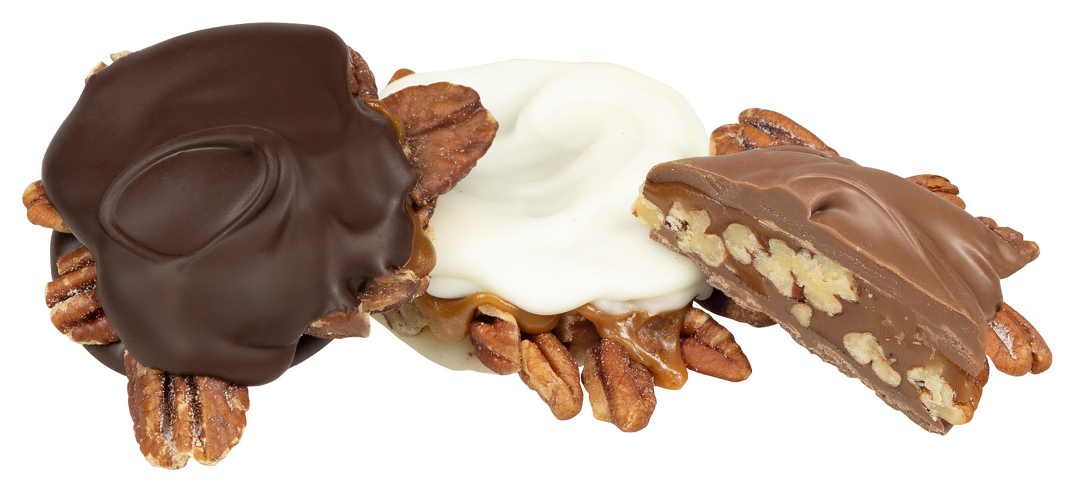 Pecan Puppets® (more nuts than chocolate)
