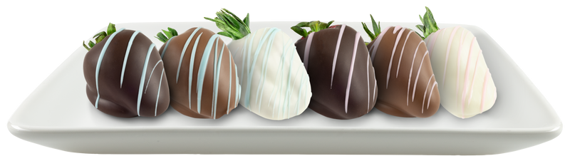 Decorated Swirl Strawberries for Pickup or Local Delivery