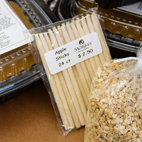 Caramel Apple Making Sticks