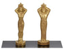 Female & Male Academy Award Statues