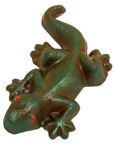 Green Milk Chocolate Gecko