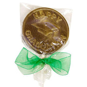 Gold Highlighted Milk Chocolate Lollipop