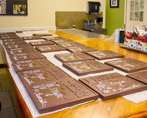 Personalized Milk Chocolate Bars