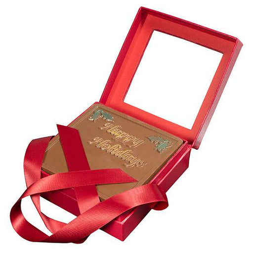 Personalized Half Pound Holiday Chocolate Bar