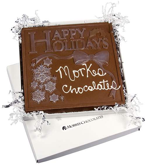 Personalized Two-Pound Holiday Bars