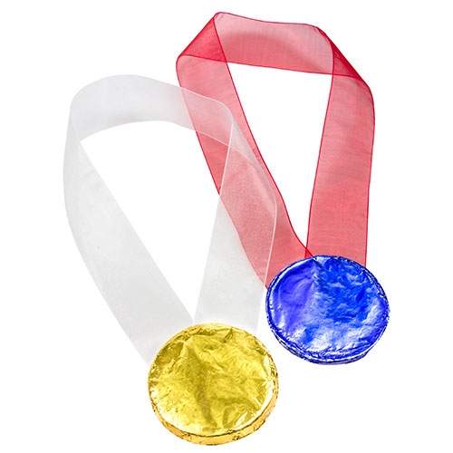 Chocolate Olympic Medals
