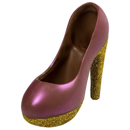 Medium Dark Chocolate Platform Pump