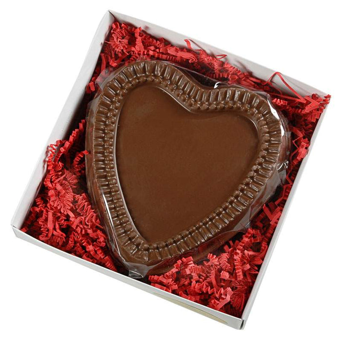 Chocolate Heart With Assorted Chocolate Inside