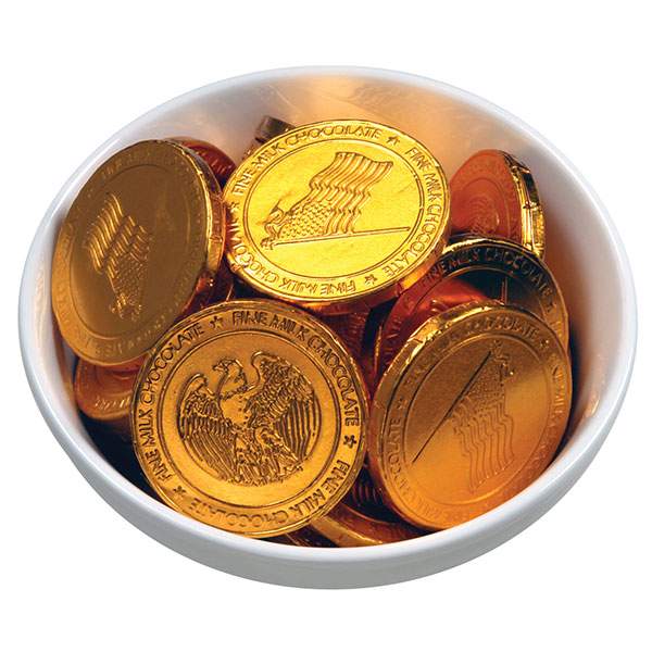 Gold Foil Coins