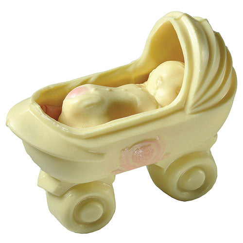 Baby Buggy with Sleeping Baby or Fill Candy