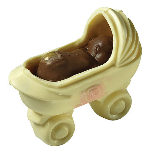Baby Buggy with Sleeping Baby or Fill Candy