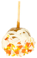 Candy Corn & Chocolate Caramel Apple