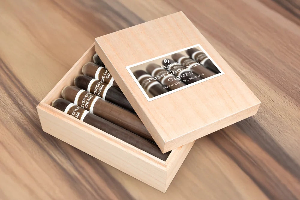 Chocolate Cigars & Cigar Box