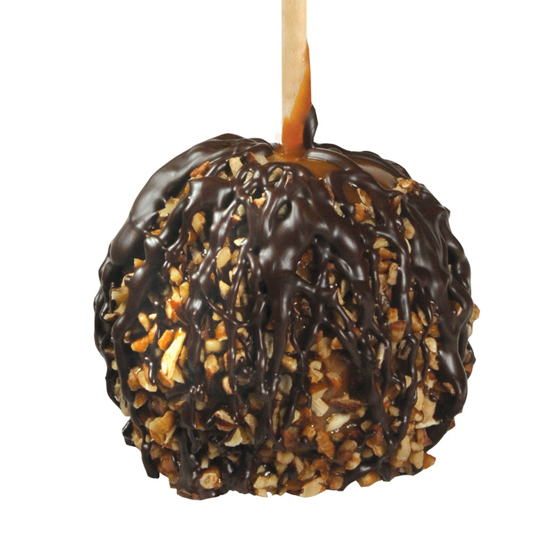 Almond Caramel Apple with optional Chocolate