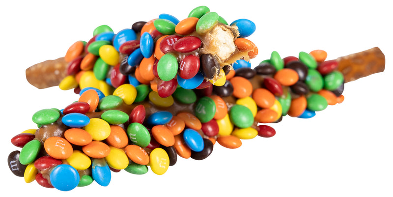 Drumstix™  Pretzel Rods covered with M&M's