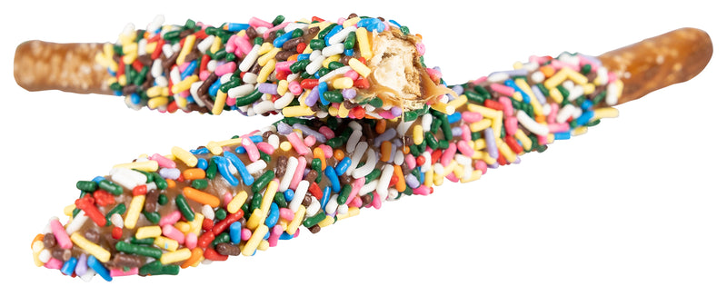 Drumstix™  Pretzel Rods with Rainbow Sprinkles