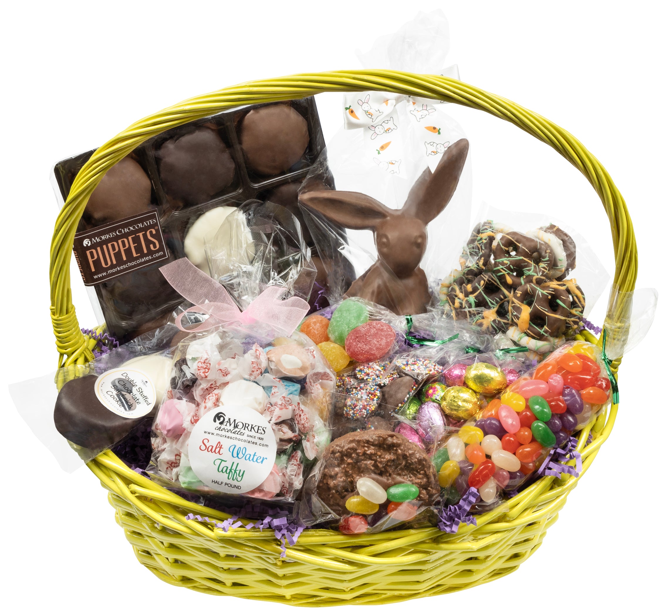 Large Deluxe Easter Basket Morkes Chocolates