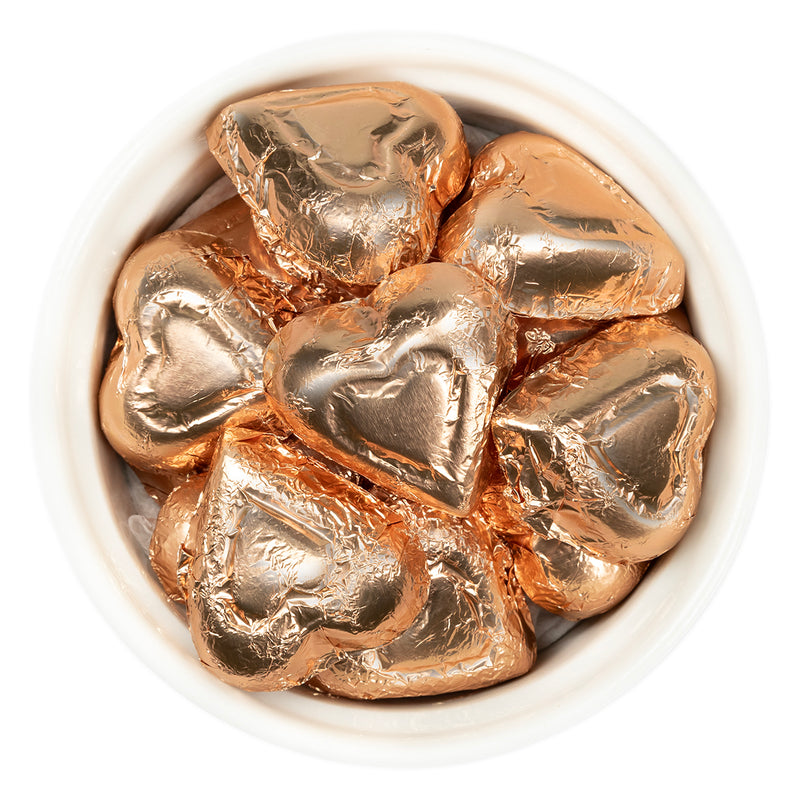Chocolate Foil Hearts