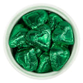 Chocolate Foil Hearts