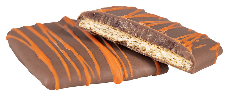 Halloween Chocolate-Covered Graham Crackers