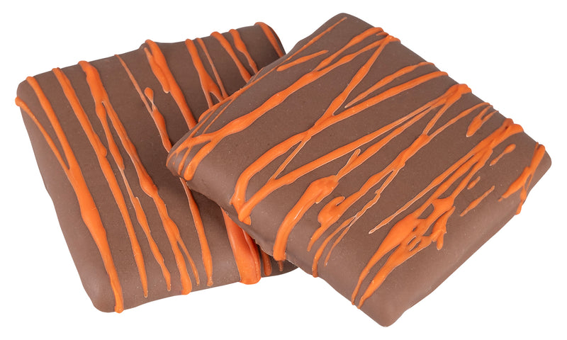 Halloween Chocolate-Covered Graham Crackers