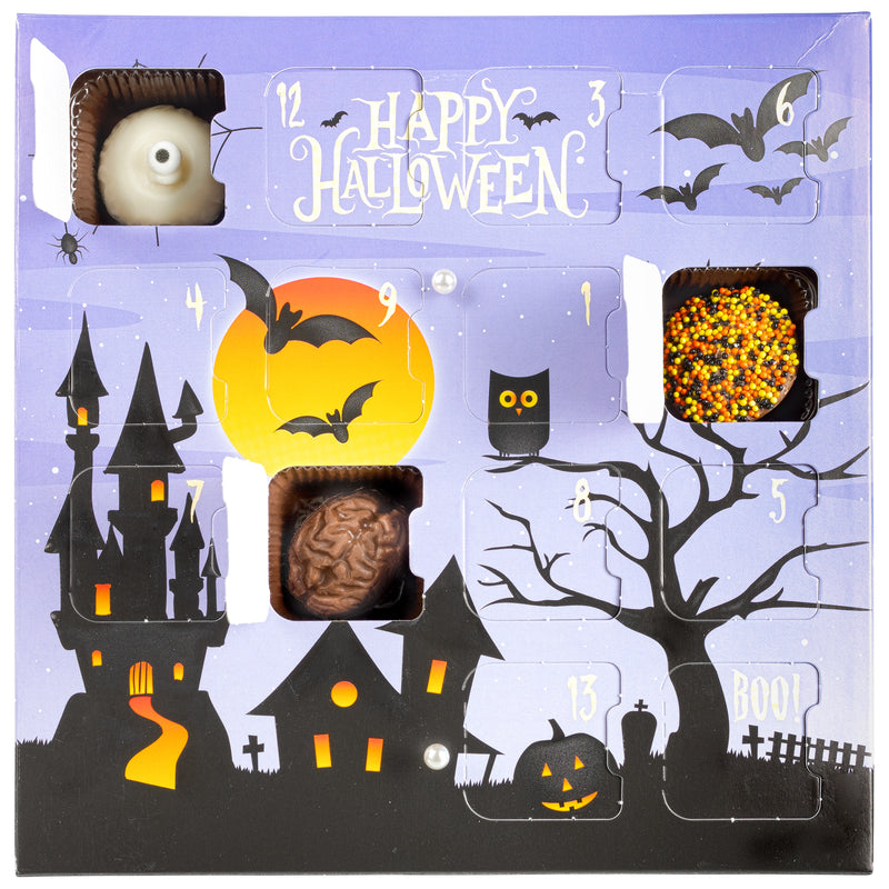 Halloween Calendar Box Candy Reveal