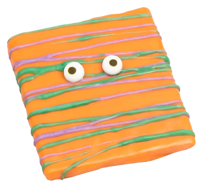Halloween Chocolate-Covered Graham Crackers