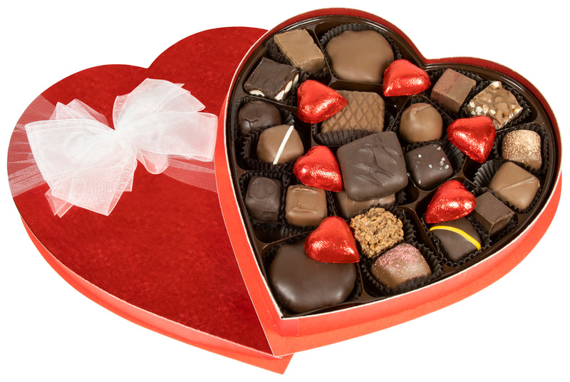 Heart 1/2- & 1-Pound Gift Box