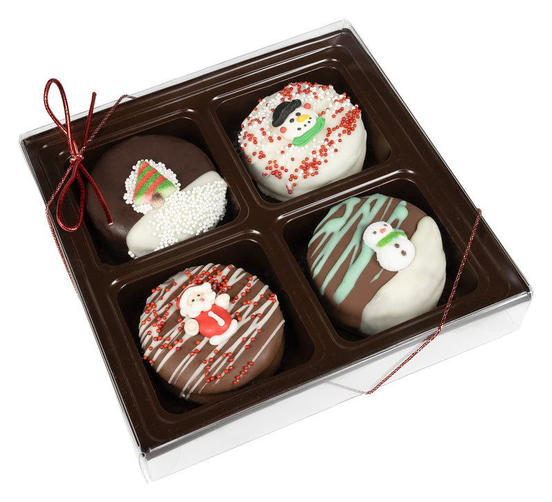 Double Stuffed Oreos® Dipped & Holiday Decorated
