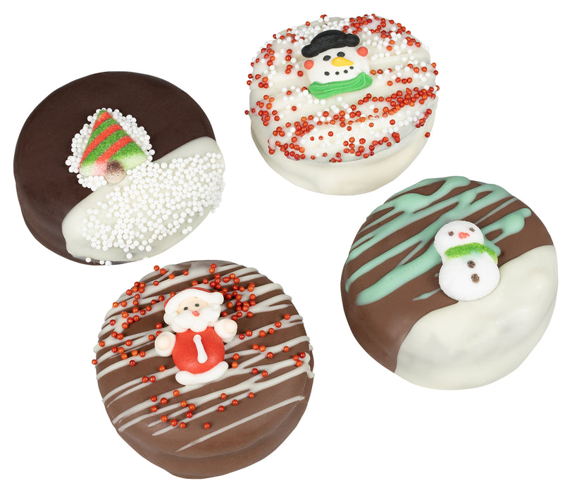 Double Stuffed Oreo® Cookies Dipped & Holiday Decorated