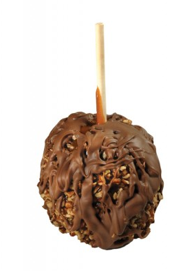 Pecan Caramel Apple with optional Chocolate