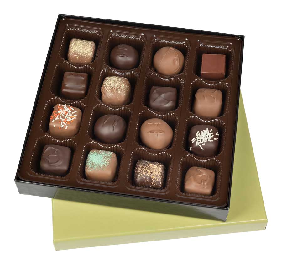 Deluxe Chocolate With a Soft Center Assortment Gift Box — Morkes