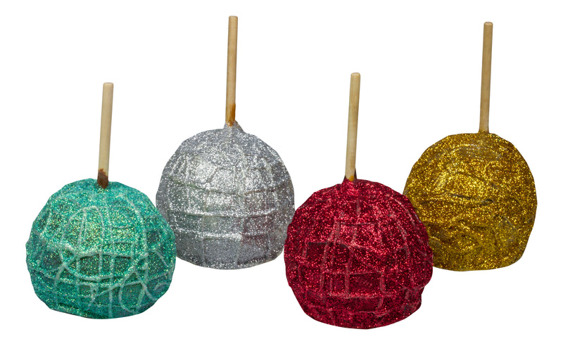 Glitter Caramel Apples