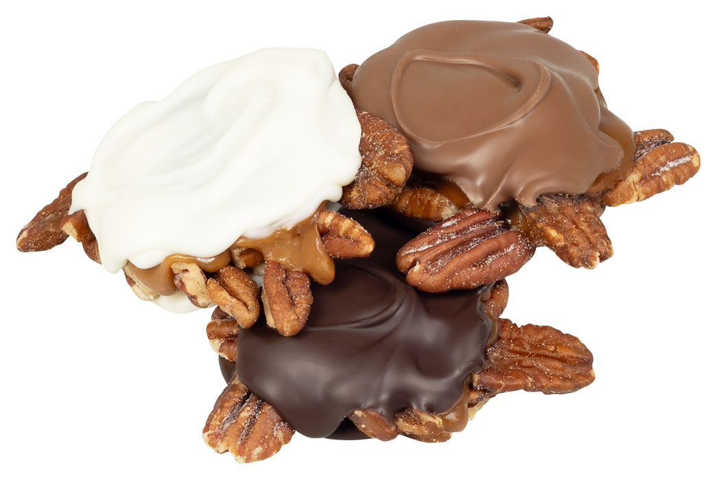 Pecan Puppets® (more nuts than chocolate)
