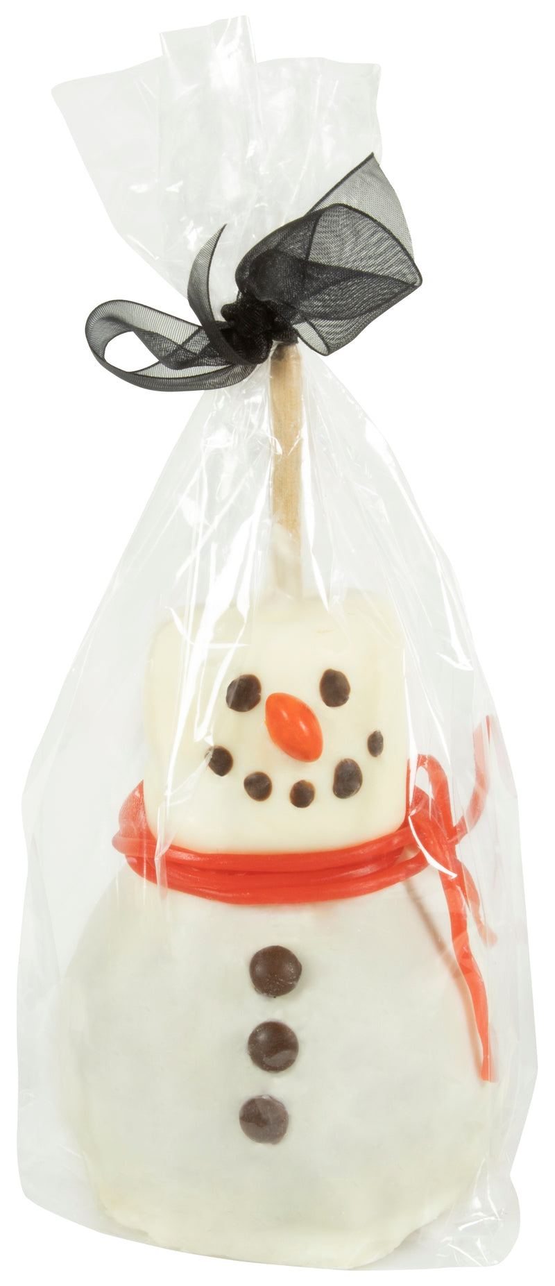 Snowman Caramel Apple