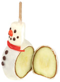 Snowman Caramel Apple