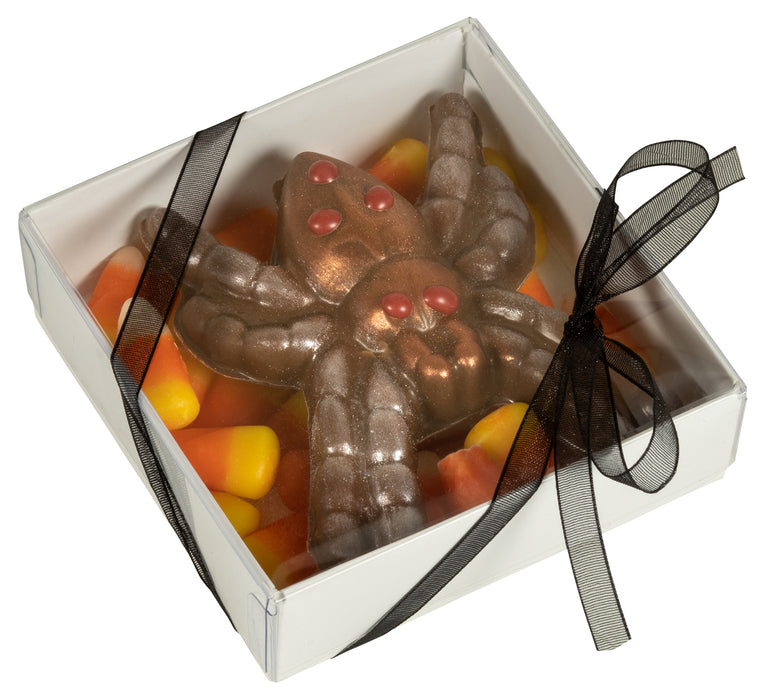 Spider with candy corn