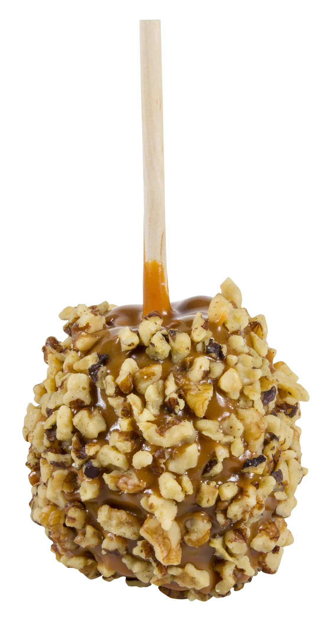 Walnut Caramel Apple with optional Chocolate