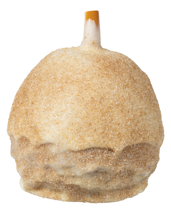 White Chocolate Caramel Apple with Cinnamon Sugar