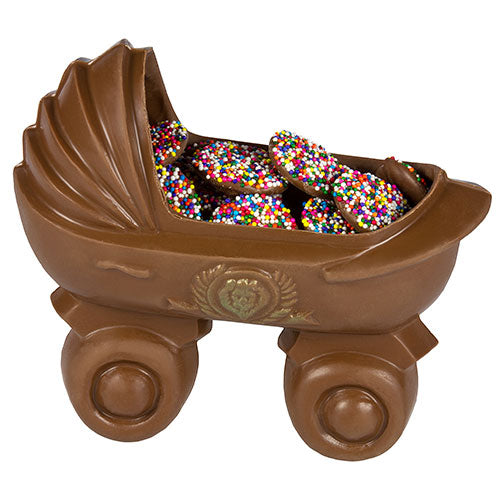 Baby Buggy with Sleeping Baby or Fill Candy