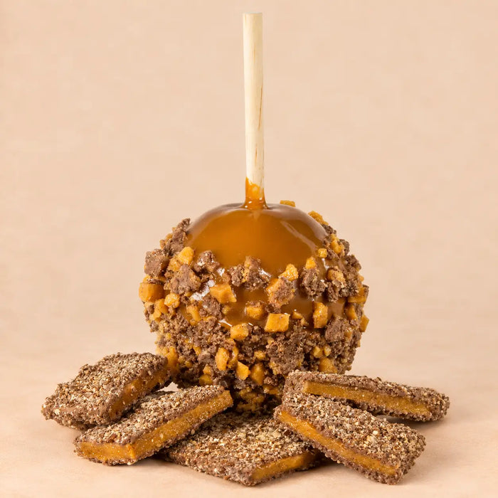 English Toffee Caramel Apple