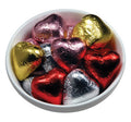 Chocolate Foil Hearts