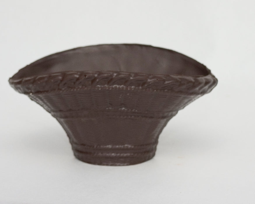 Chocolate Molded Basket -- Empty