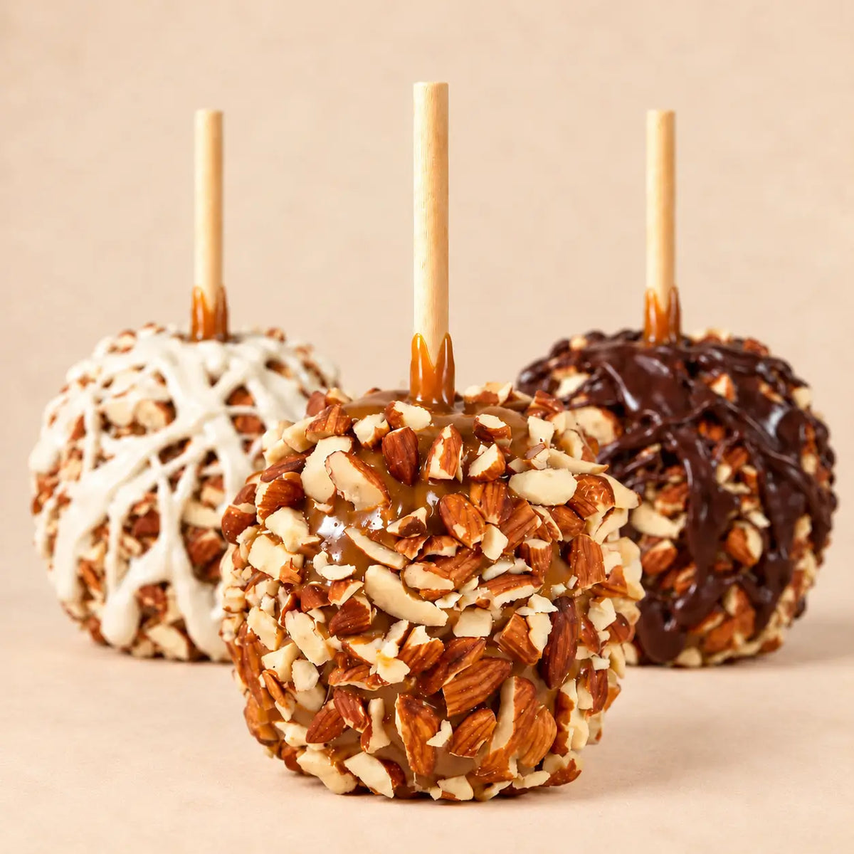 Almond Caramel Apple