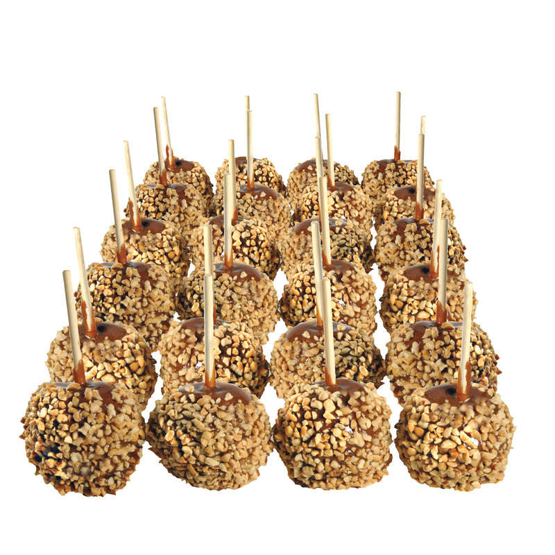 Peanut or Plain Caramel Apples