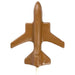 Chocolate Fighter Plane Lollipop